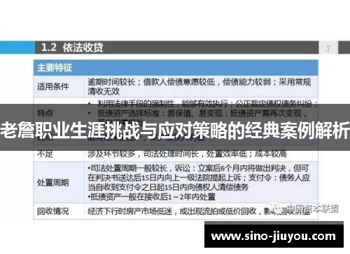 老詹职业生涯挑战与应对策略的经典案例解析
