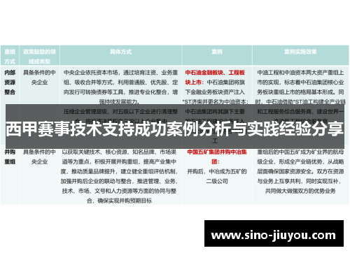 西甲赛事技术支持成功案例分析与实践经验分享